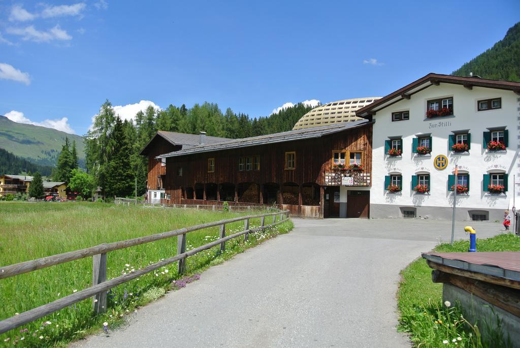 Pension Hof Zur Stilli Davos Esterno foto